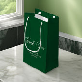 Emerald Green minimalistisch Vrijgezellenfeest dan Klein Cadeauzakje