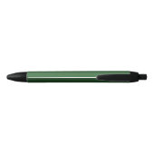 Emerald Green Name Title Company Typografisch Zwarte Inkt Pen (Achterkant)