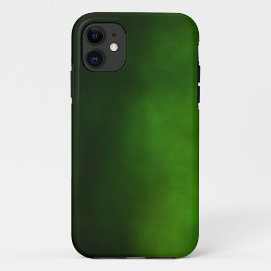 Emerald Green Ombre iPhone Case (Achterkant)