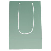 Emerald Green Ombre Medium Cadeauzakje (Achterkant)