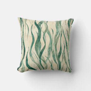 Emerald Green Ombre zeewier  Kust Kussen