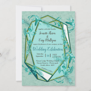 Emerald green op een beeldhouwtextuur die de achte kaart