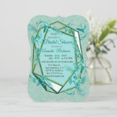 Emerald green op een beeldhouwtextuur die de achte kaart (Staand voorkant)