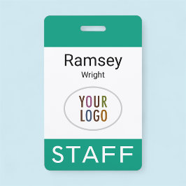 Emerald Green Personeelsnaam Badge Clip Reel Lanya