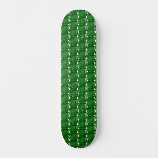 Emerald Green Persoonlijk Skateboard (Voorkant)