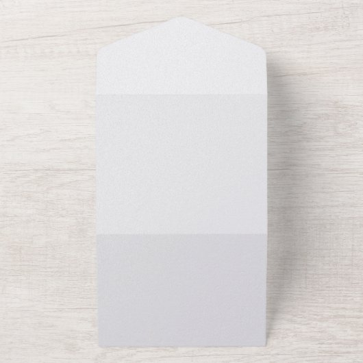 Emerald Green Pink Peony Rozen Wedding All In One Uitnodiging (Buitenkant)