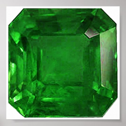 Emerald Green Poster (Voorkant)