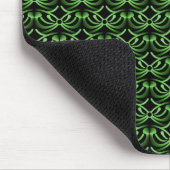 Emerald Green Radiant Elegance Mousepad Muismat (Hoek)