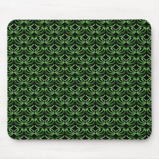 Emerald Green Radiant Elegance Mousepad Muismat (Voorkant)
