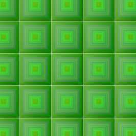 Emerald Green (Retro Keuken en Badkamer) Plein Tegeltje