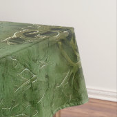 Emerald Green rustieke Steampunk klok (10) Tafelkleed (Voorbeeld)