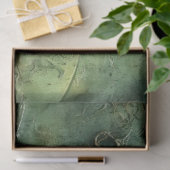 Emerald Green rustieke Steampunk klok (10) Tissuepapier (Geschenk)