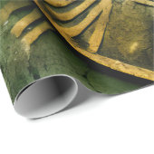 Emerald Green rustieke Steampunk klok (12) Cadeaupapier (Rol Hoek)