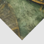 Emerald Green rustieke Steampunk klok (12) Tissuepapier (Detail)