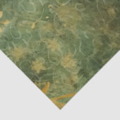 Emerald Green rustieke Steampunk klok (6) Tissuepapier (Detail)