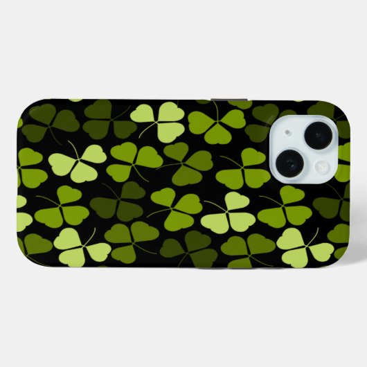 Emerald Green Shamrock hoesjes (Achterkant (horizontaal))