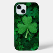 Emerald Green Shamrock hoesjes (Achterkant)