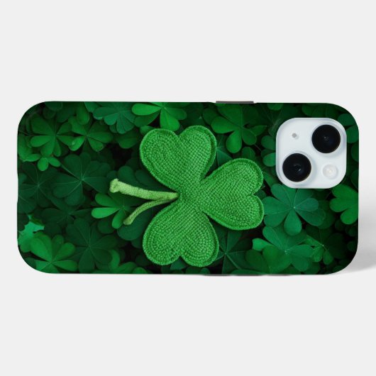Emerald Green Shamrock hoesjes (Achterkant (horizontaal))