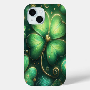 Emerald Green Shamrock hoesjes