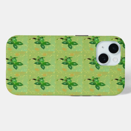 Emerald Green Shamrock hoesjes (Achterkant (horizontaal))