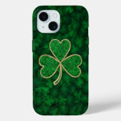 Emerald Green Shamrock hoesjes (Achterkant)