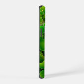 Emerald Green Shamrock hoesjes iPhone 15 Case (Rechterkant)