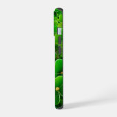 Emerald Green Shamrock hoesjes iPhone 15 Case (Linkerkant)
