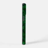 Emerald Green Shamrock hoesjes iPhone 15 Case (Rechterkant)