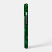 Emerald Green Shamrock hoesjes iPhone 15 Case (Linkerkant)
