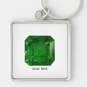 Emerald Green Sleutelhanger (Voorkant)