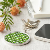 Emerald Green Sleutelhanger (Zijkant)
