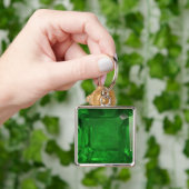 Emerald Green Sleutelhanger (Hand)