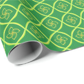 Emerald green soft diamantmeel cadeaupapier (Rol Hoek)