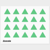 Emerald Green Solid Color Sticker (Vel)