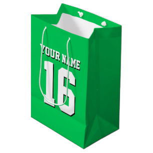Emerald Green Sports Jersey Team Jersey Medium Cadeauzakje