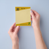 Emerald Green Standard Ribbon door Kenneth Yoncich Flyer (Hand)