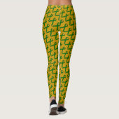 Emerald Green Standard Ribbon door Kenneth Yoncich Leggings (Achterkant)