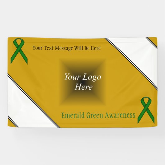 Emerald Green Standard Ribbon door Kenneth Yoncich Spandoek (Horizontaal)