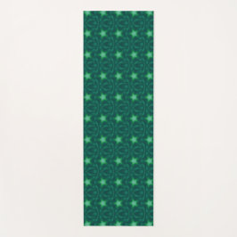 Emerald green star-oefening yogamat