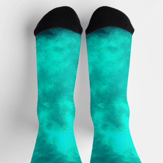 Emerald Green Storm Cloud Sokken (Top)