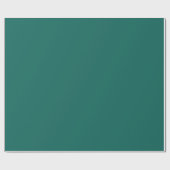 Emerald Green Stylish Chic Trendy Simple Modern Cadeaupapier (Vlak)