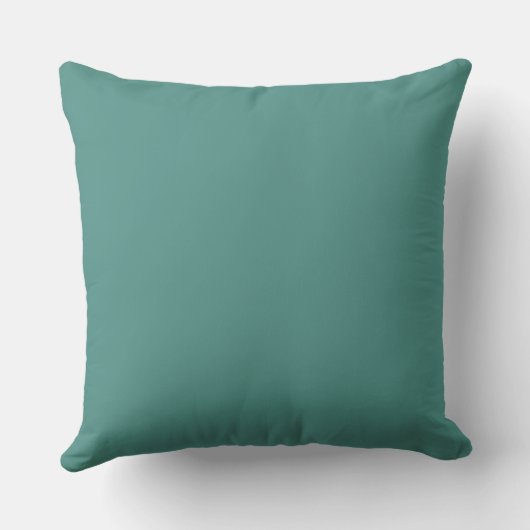 Emerald Green Ticking Stripe Cushion Kussen (Achterkant)