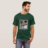 Emerald green  trouwfoto t-shirt (Voorkant volledig)