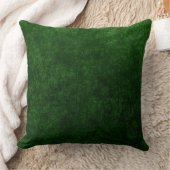emerald green velvet textuur print kussen (Deken)
