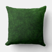 emerald green velvet textuur print kussen (Voorkant)