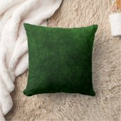 emerald green velvet textuur print kussen (Deken)