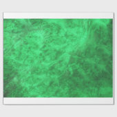 Emerald Green Velvet Wrapping Paper Cadeaupapier (Vlak)