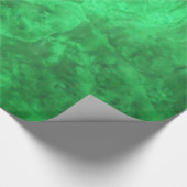 Emerald Green Velvet Wrapping Paper Cadeaupapier (Hoek)