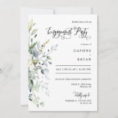 Emerald Green verlaat de QR-code van de Engagement Kaart (Voorkant)