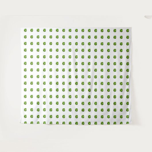 Emerald Green Wandkleed (Voorkant (horizontaal))